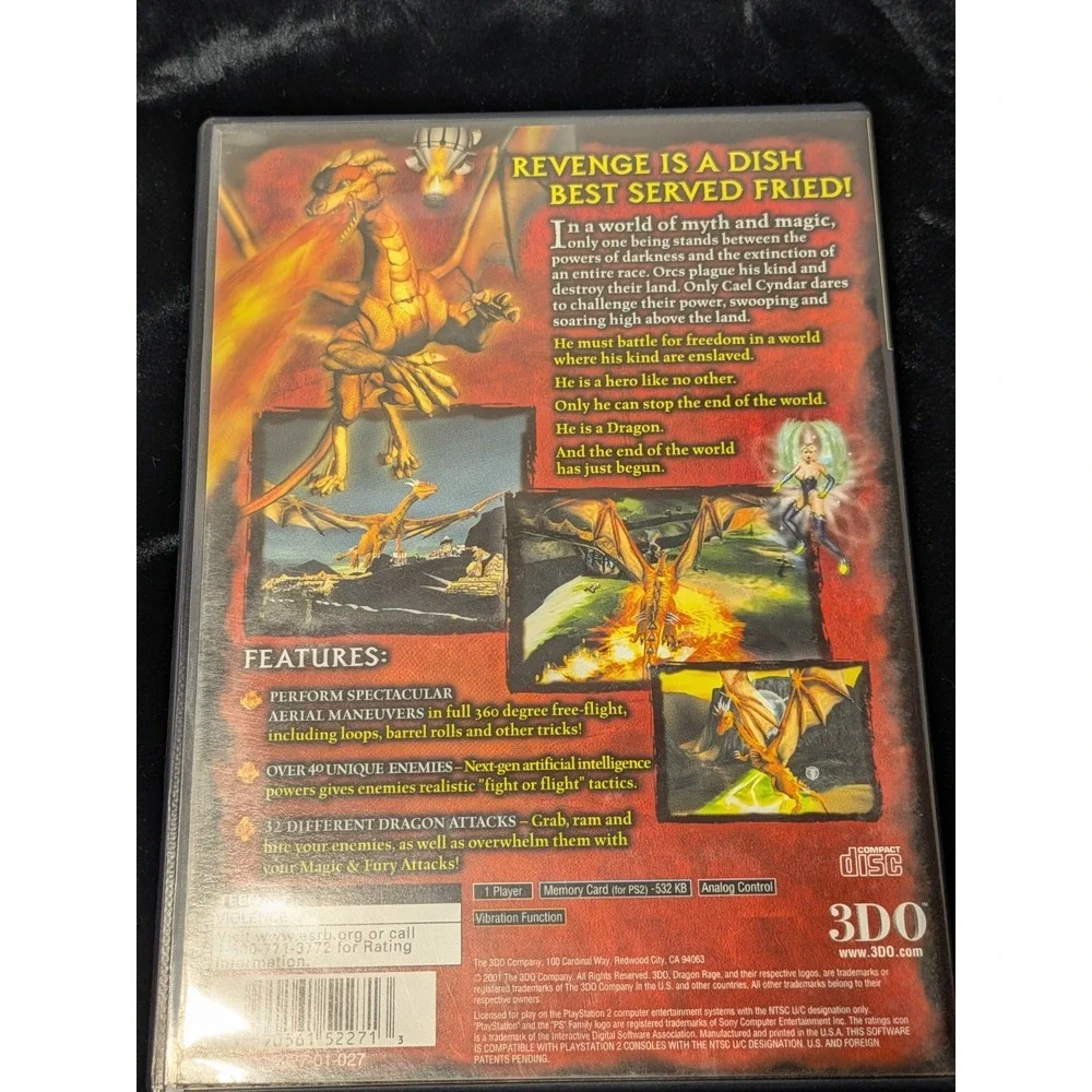 Dragon‎ Rage (Sony PlayStation 2, 2001)
